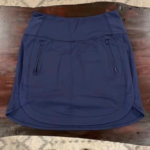 Athleta Fairway Golf Skort 18” Navy